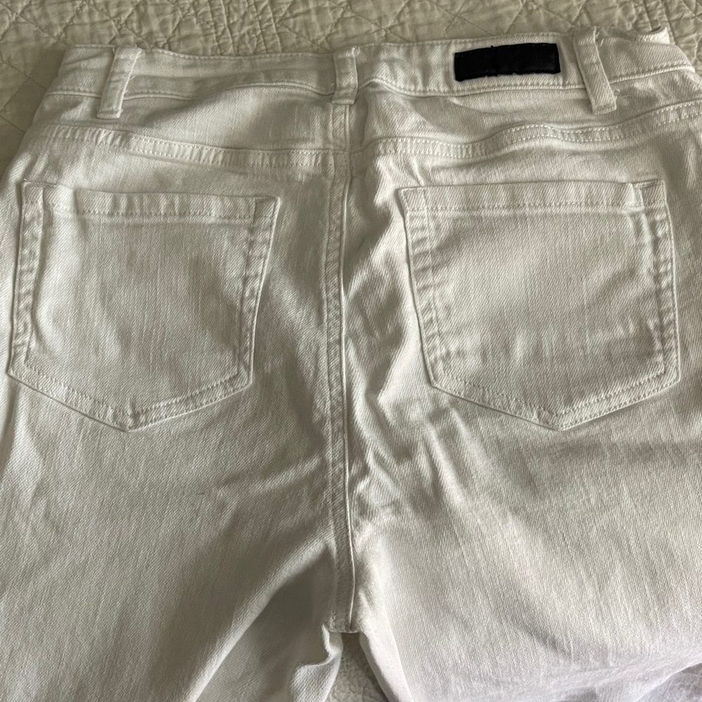 Kenneth Cole Women's White Jeans - Picture 2 of 3